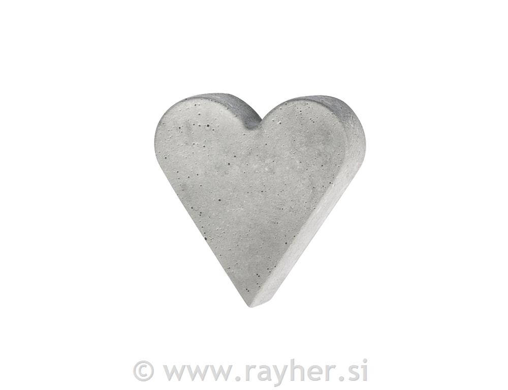 Kalup srce 8.5x9.2cm dubina 3 cm
