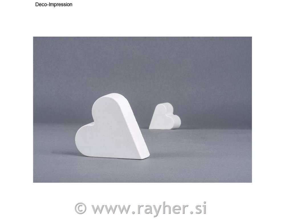 Kalup srce 8.5x9.2cm dubina 3 cm