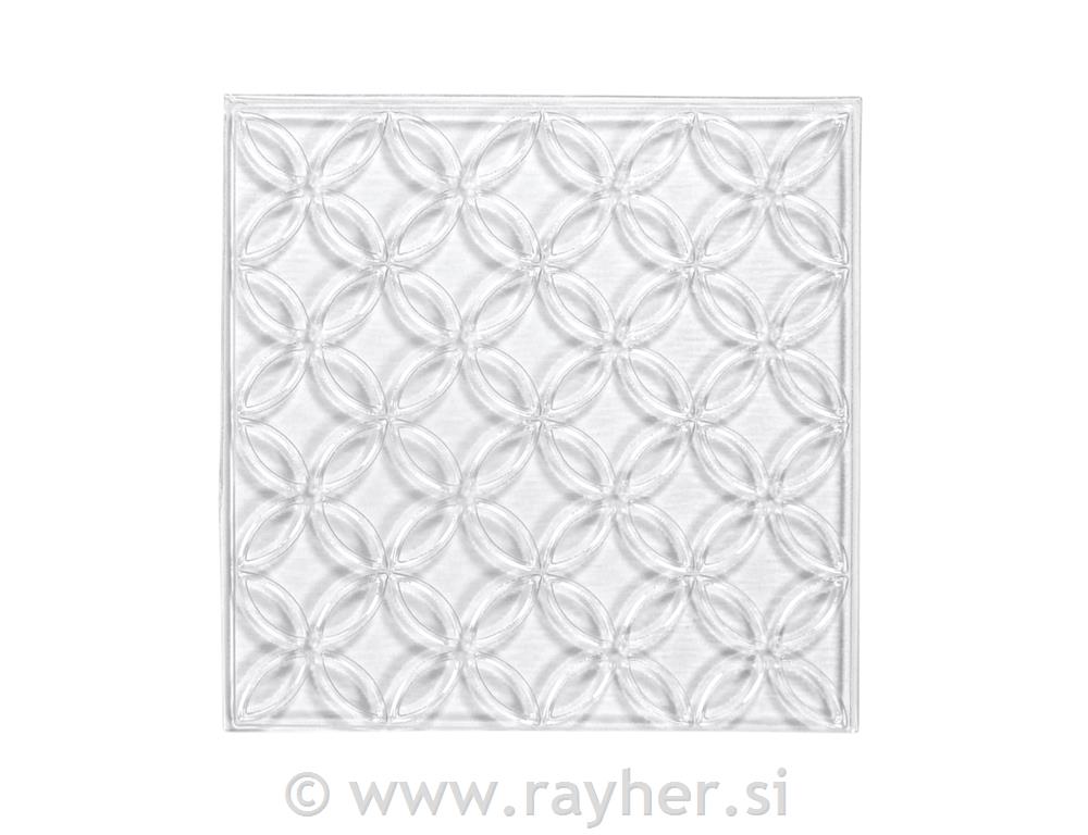 Kalup za izradu pločica,Flower of life,11x11cm