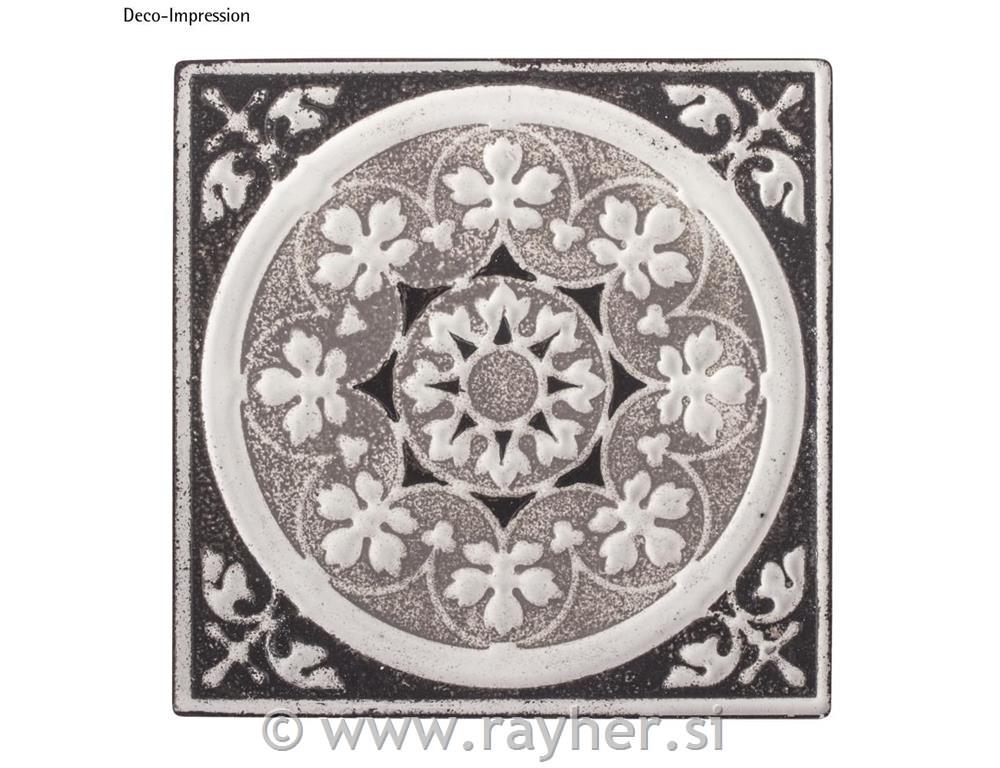 Kalup za izradu pločica, Mandala,11x11cmm
