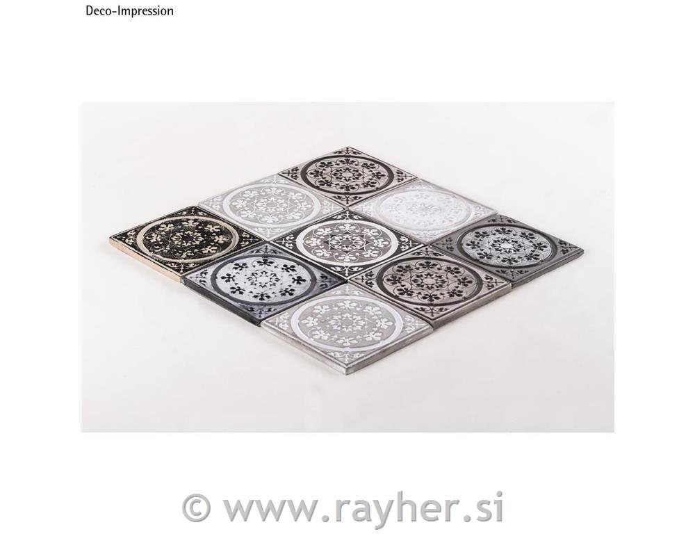 Kalup za izradu pločica, Mandala,11x11cmm