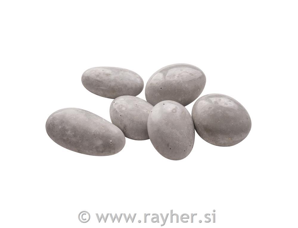 Kalup silikon Kamenje, 14.5x26x3.5cm, 6 oblik