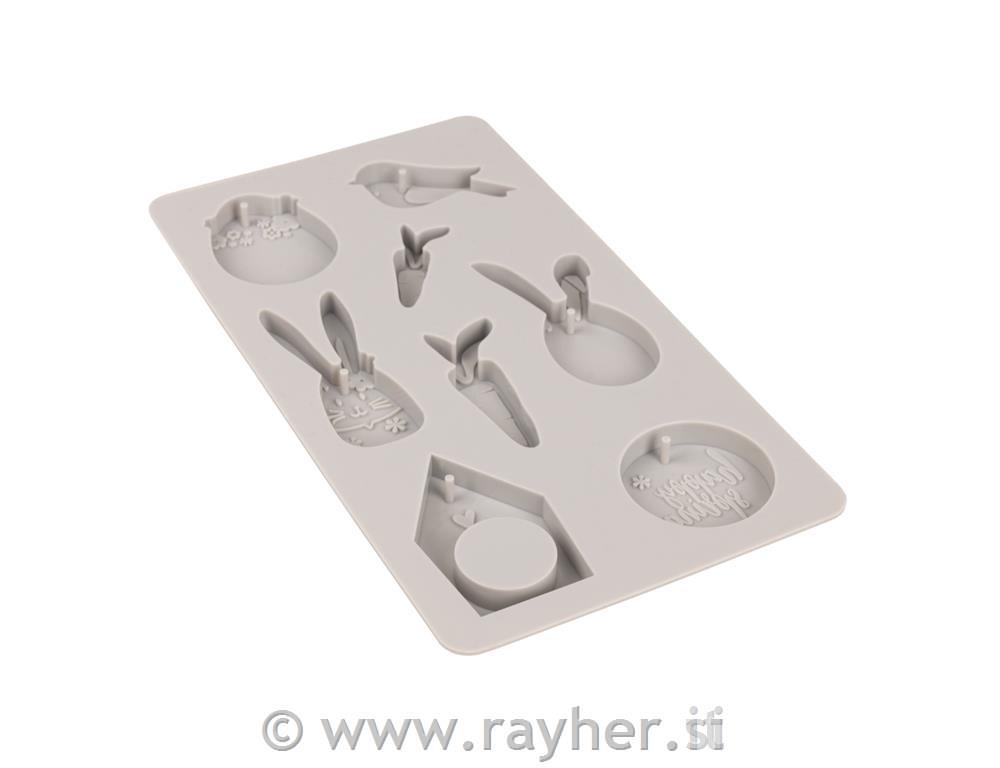 Silikonski kalup "Happy Spring",8 motiva