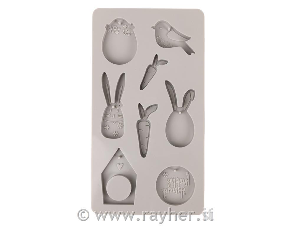 Silikonski kalup "Happy Spring",8 motiva