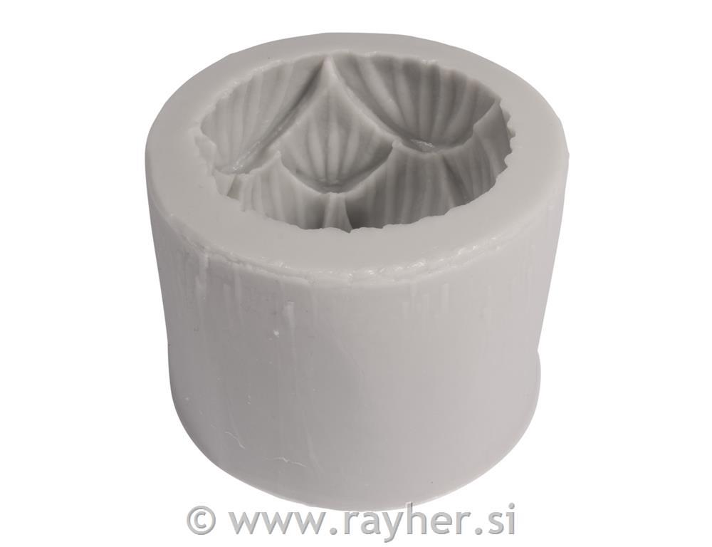 Silikonski kalup Lotosov cvijet, 5,5 cmm, visina 5,5 cm