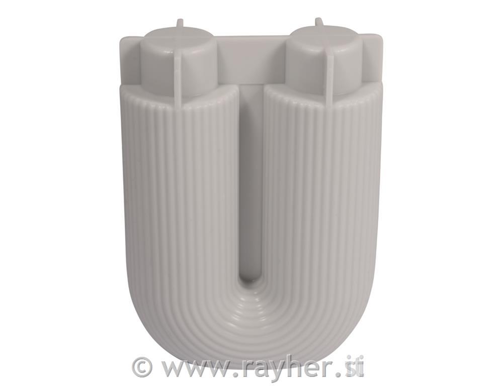 Kalup u obliku slova U, rebrasta vaza,5x3,8x10cm + 2x epruvete