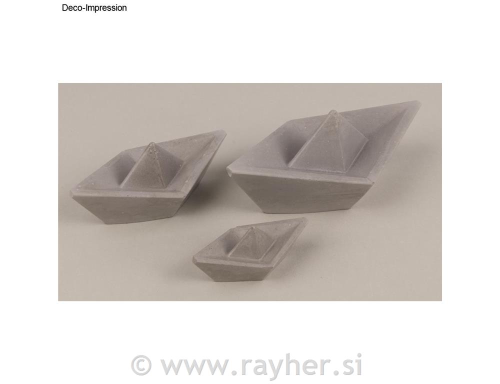 Silikonski kalup Origami brod 3 veličine