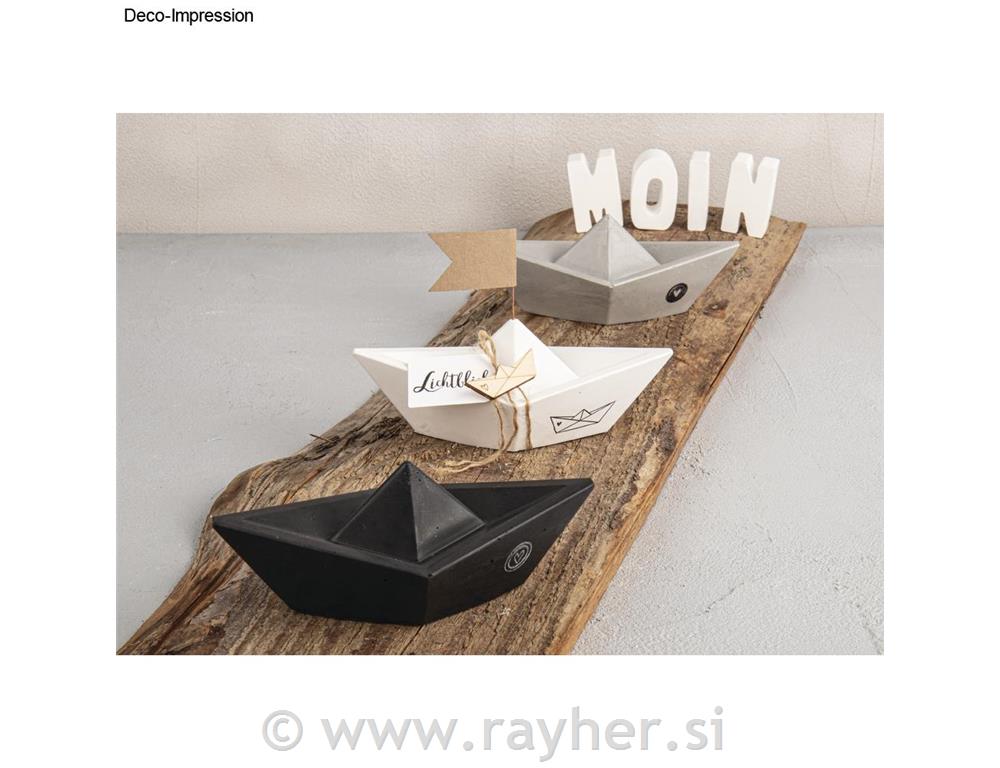 Silikonski kalup Origami brod 3 veličine