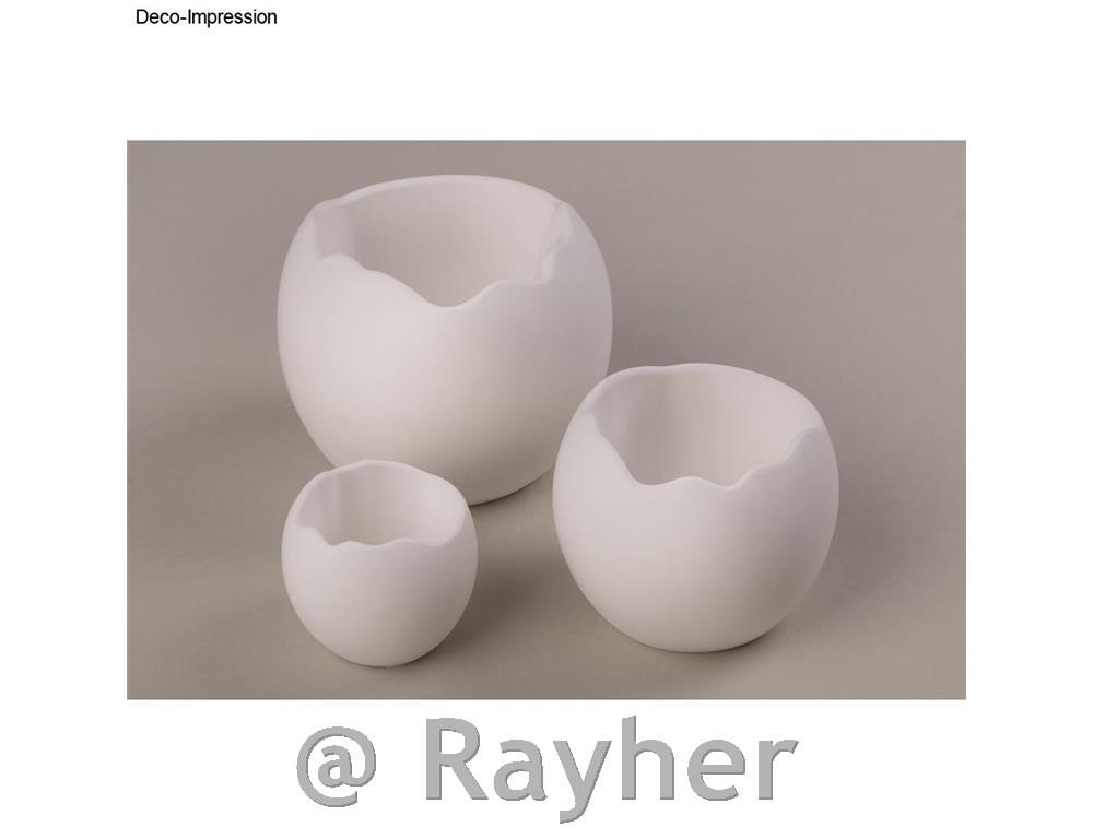 Silikonski kalup Vaze s valovitim rubom