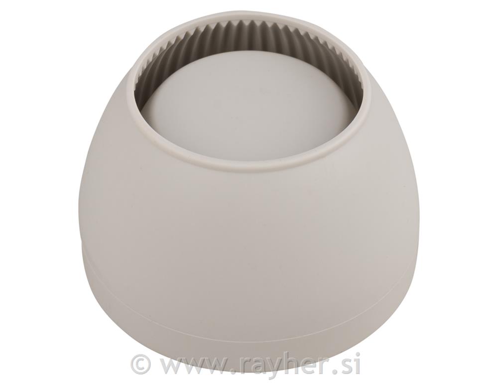 Silicone mould Decorative bowl, ridged9cm, height 6cm, box 1pc