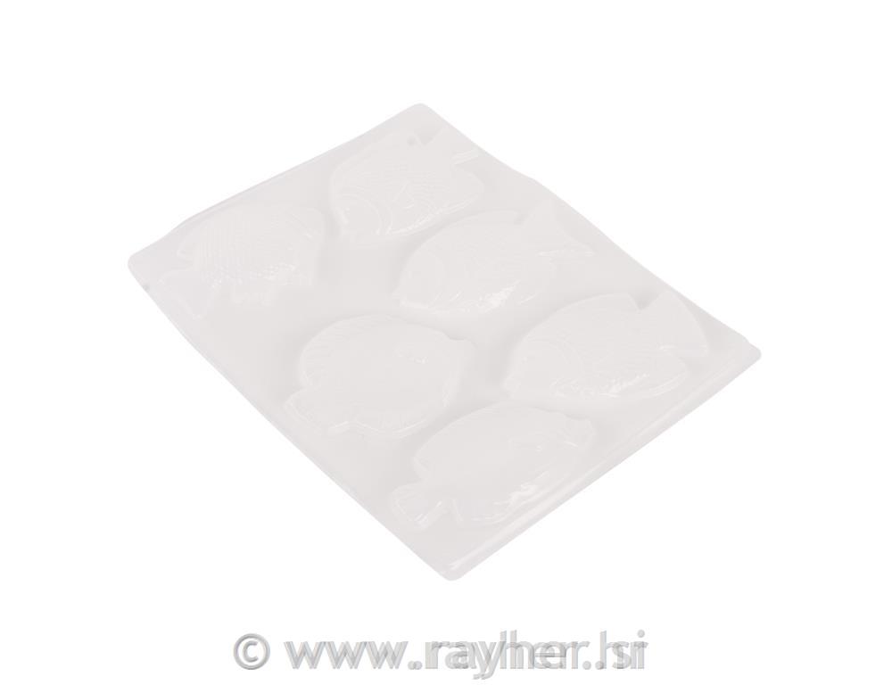 Kalup: Riba, 9 cm, 6 motiva
