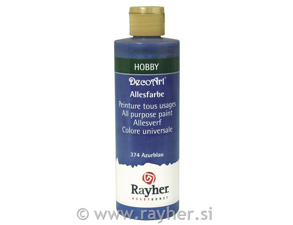 Akrilna barva, azur, 235 ml