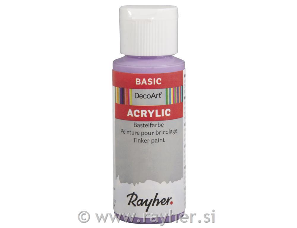 Akrilna barva "Acrylic", lavanda, 59 ml