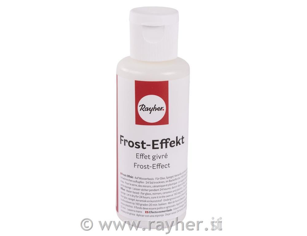 Barva"Frost effect"videz zmrzali , bela, 50 ml