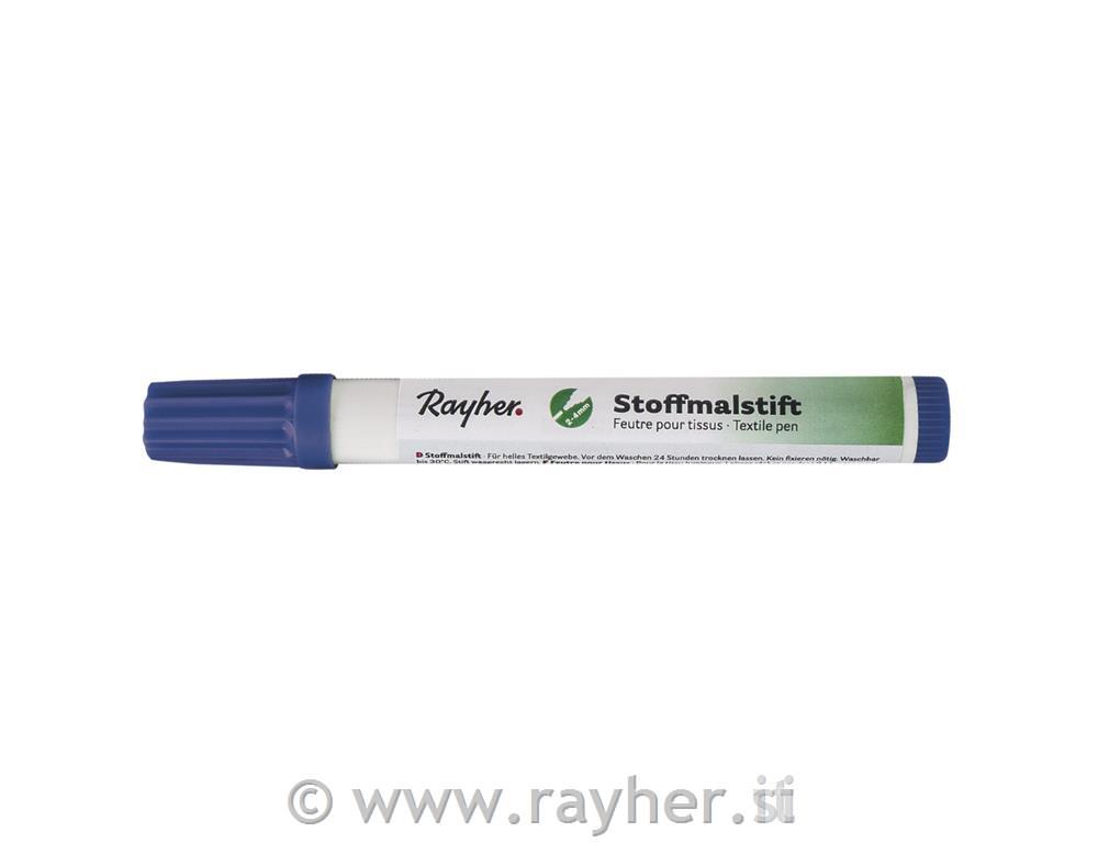 Marker za tekstil, gust, plav