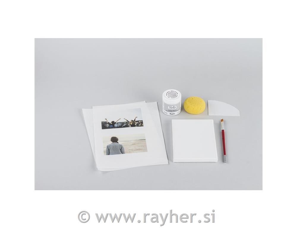 Photo transfer-pap. A4 f.transfer-medium, white, 210x297mm, tab-bag 10 sheets