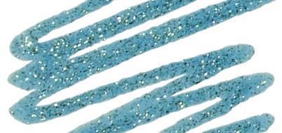 Pen-glitter-metallic, turquoise