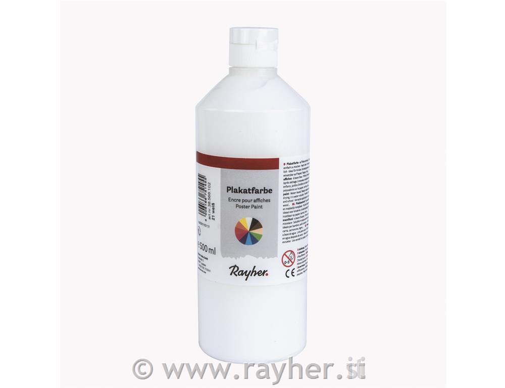 Rayher tempera, bijela, 500 ml