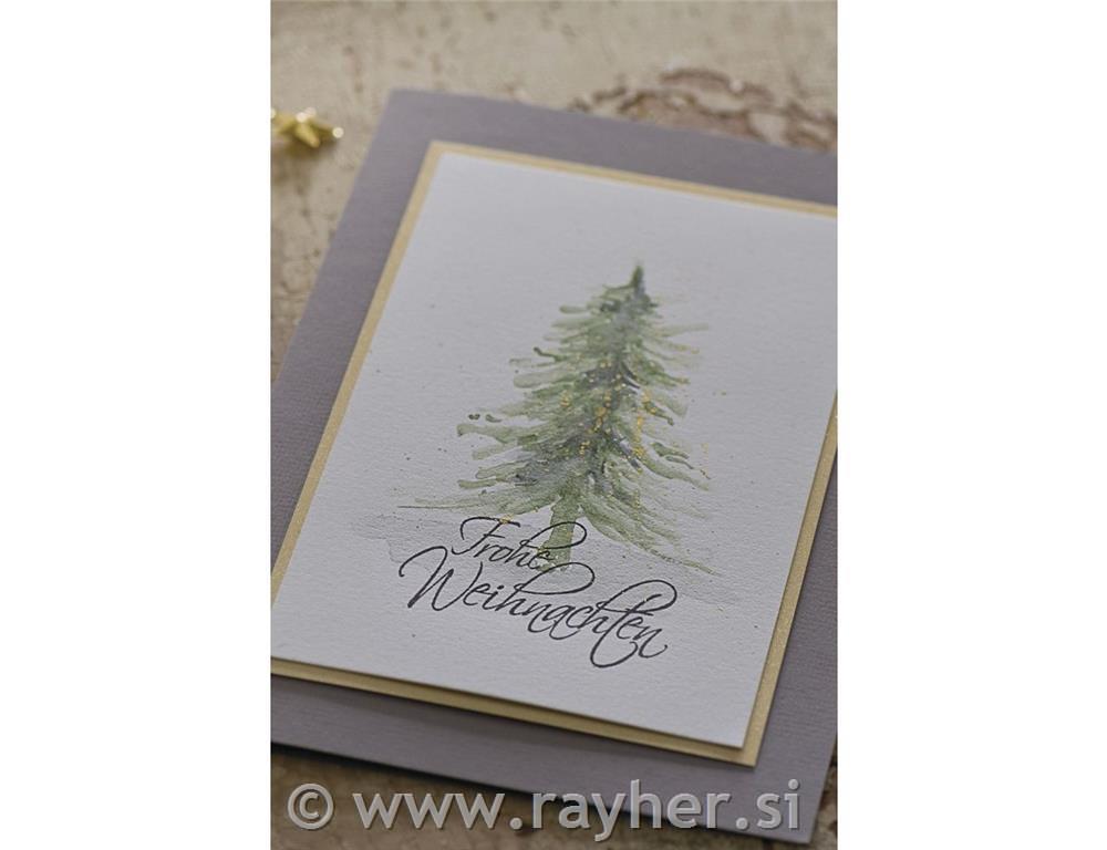 Akvarel Metallic, Gold, 5 barv 25x45mm+H