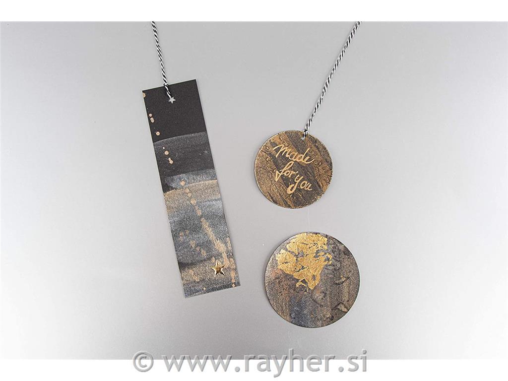 Akvarel Metallic, Gold, 5 barv 25x45mm+H