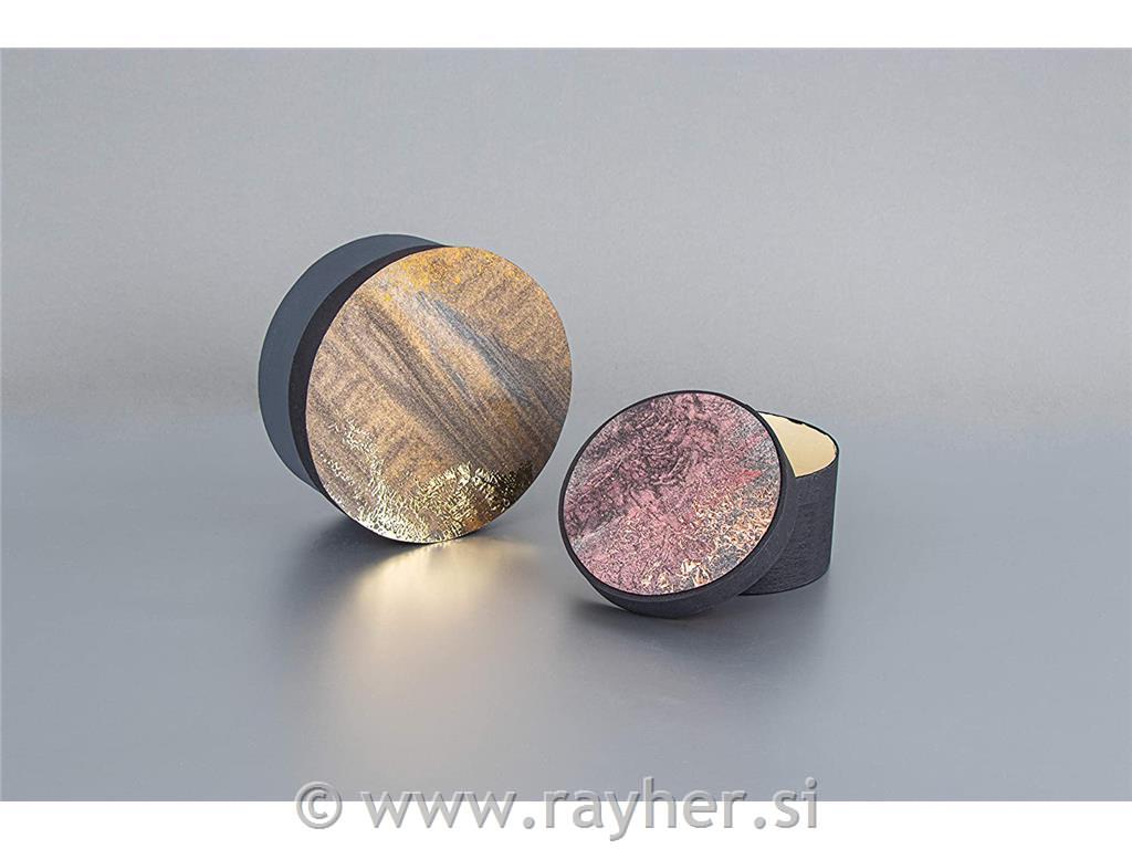 Akvarel Metallic, Gold, 5 barv 25x45mm+H