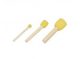 Sponge stamp, 3 sizes: 1, 2, 3 cm, bag 3