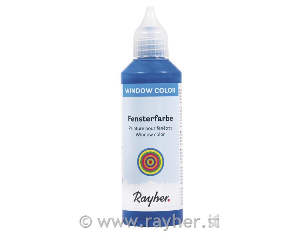 Lepljiva barva za steklo, ultramarin, 80 ml