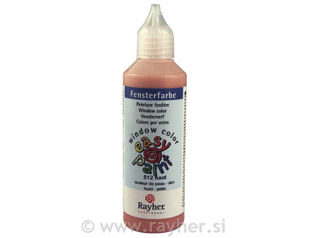 Lepljiva barva za steklo, kožna, 80 ml