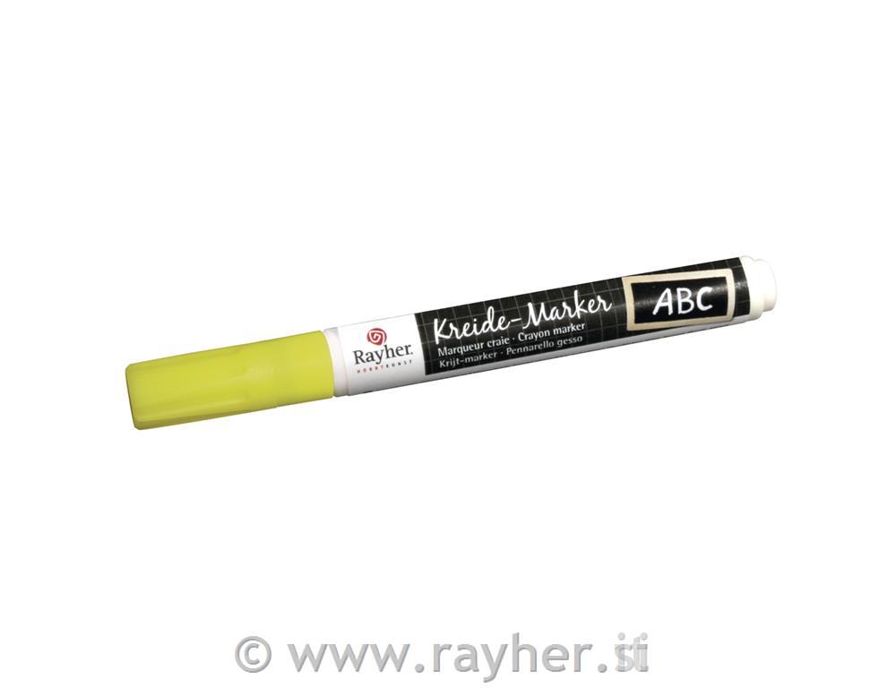 Markeri kreda 2-6 mm žuta