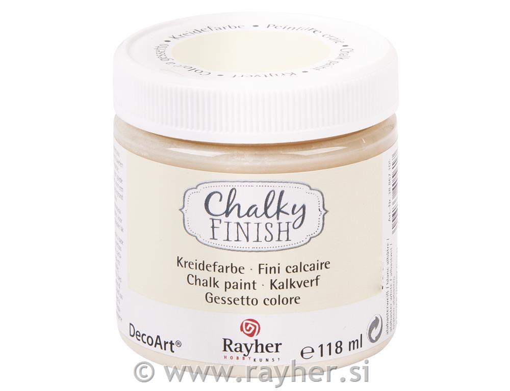 Boja Chalky Finish, alabaster bijela, 118 ml
