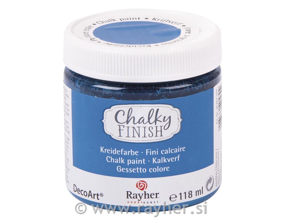 Boja Chalky Finish, plava, 118ml