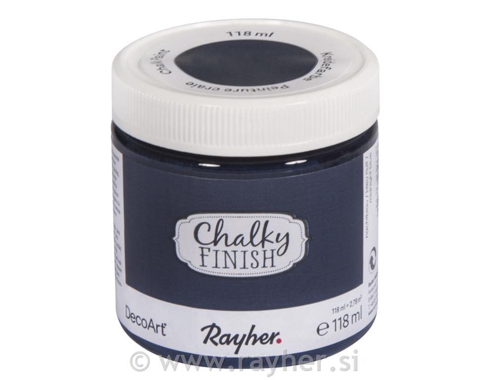 Boja Chalky Finish, ponoćno plava, 118ml