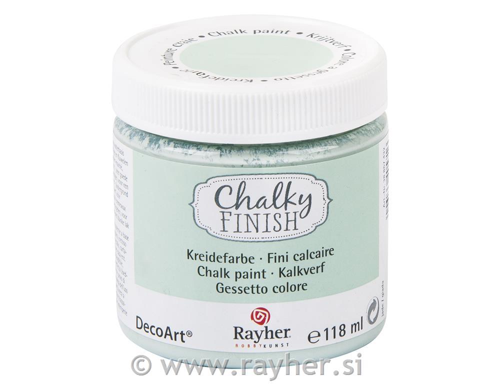 Kredna barva Chalky Finish, žad zelena ,118 ml