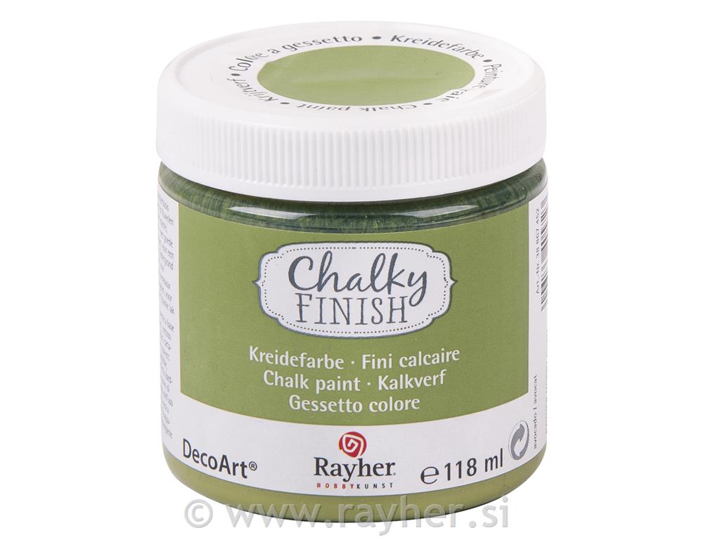 Boja Chalky Finish, avokado zelena, 118ml
