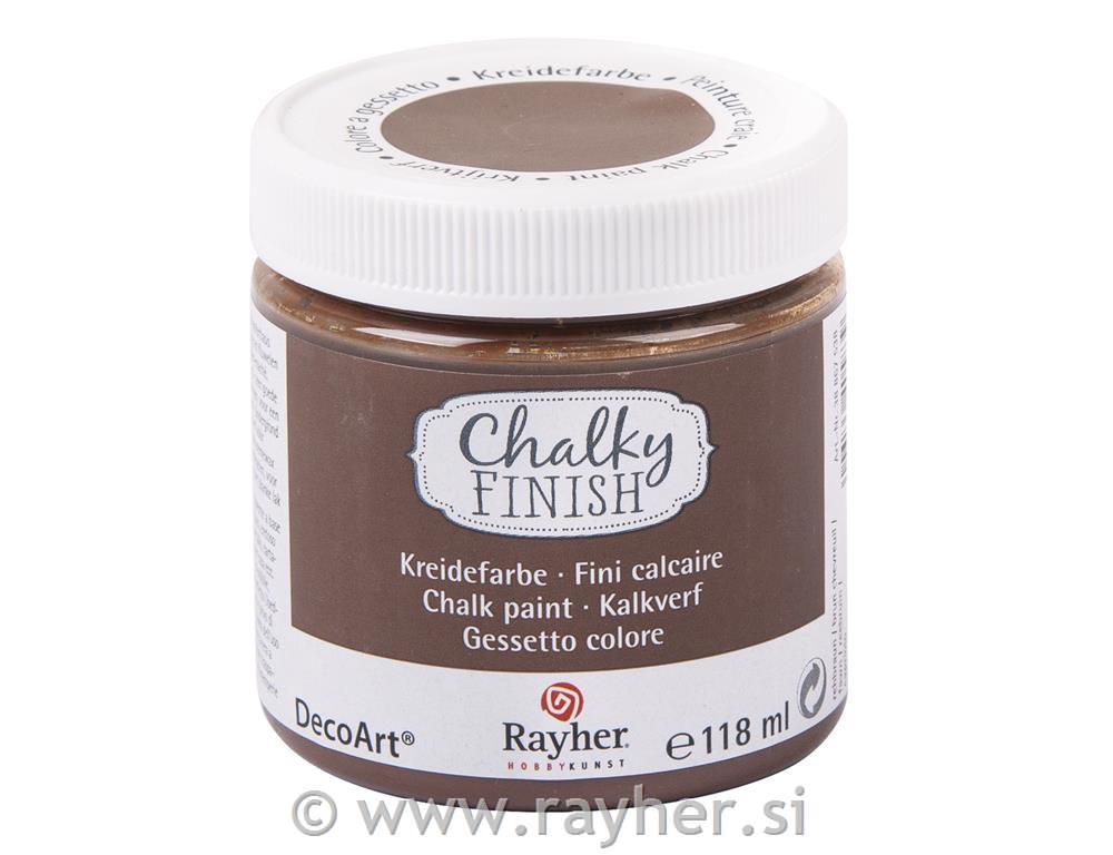 Boja Chalky Finish, smeđa, 118ml