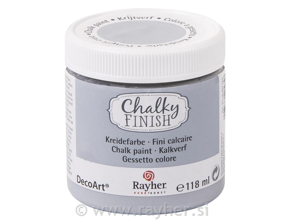 Boja Chalky Finish, kamen siva, 118ml