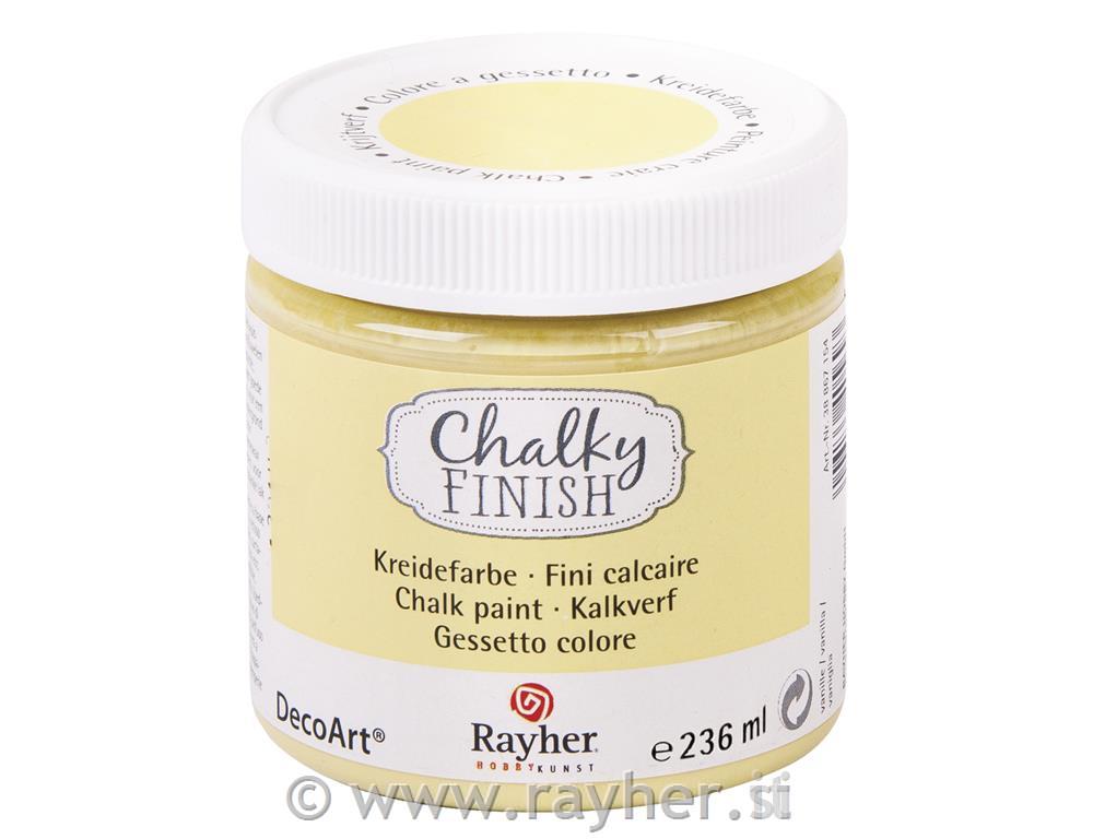 Barva Chalky Finish, vanilija,236ml