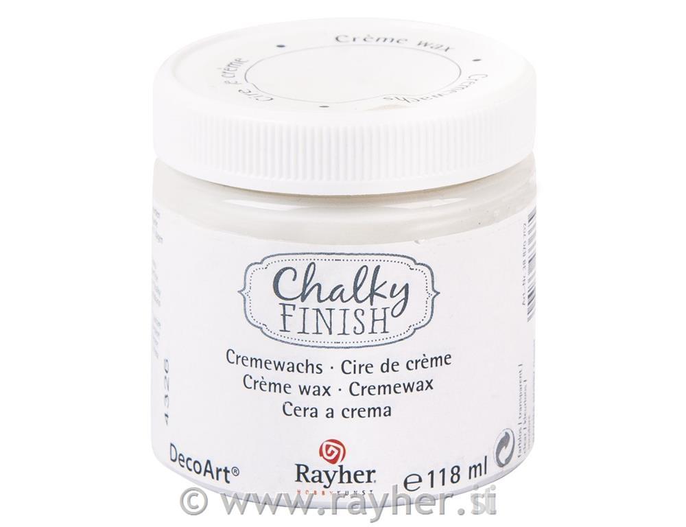 Kremni vosek Chalky Finish, brezbarvni, 118ml