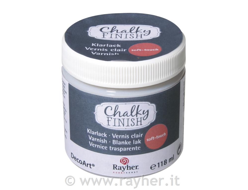 Lak Chalky Finish clear,soft-taouch, 118ml