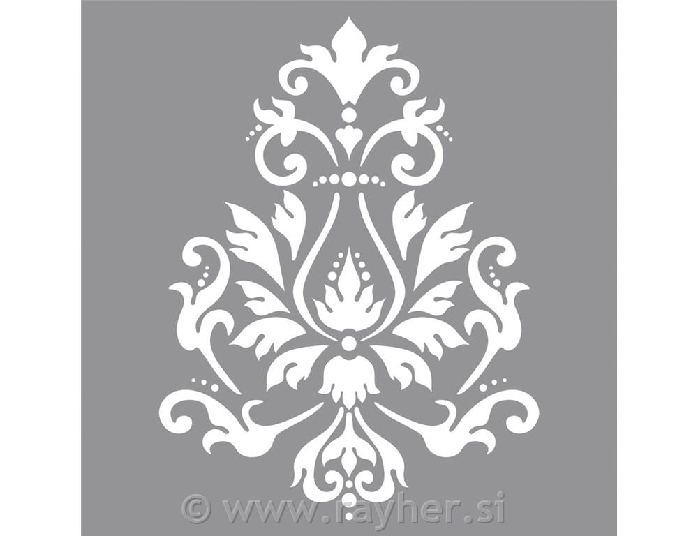 Šablona brocade, 30.5x30.5cm