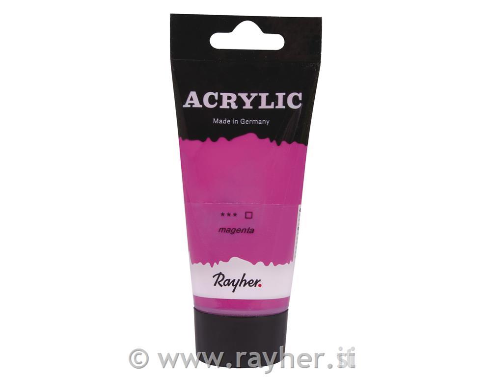 Akrilna barva Artists,magenta, 75ml