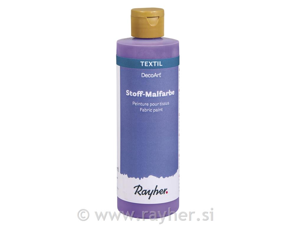 Boja za tekstil, ljubičasta, 236ml
