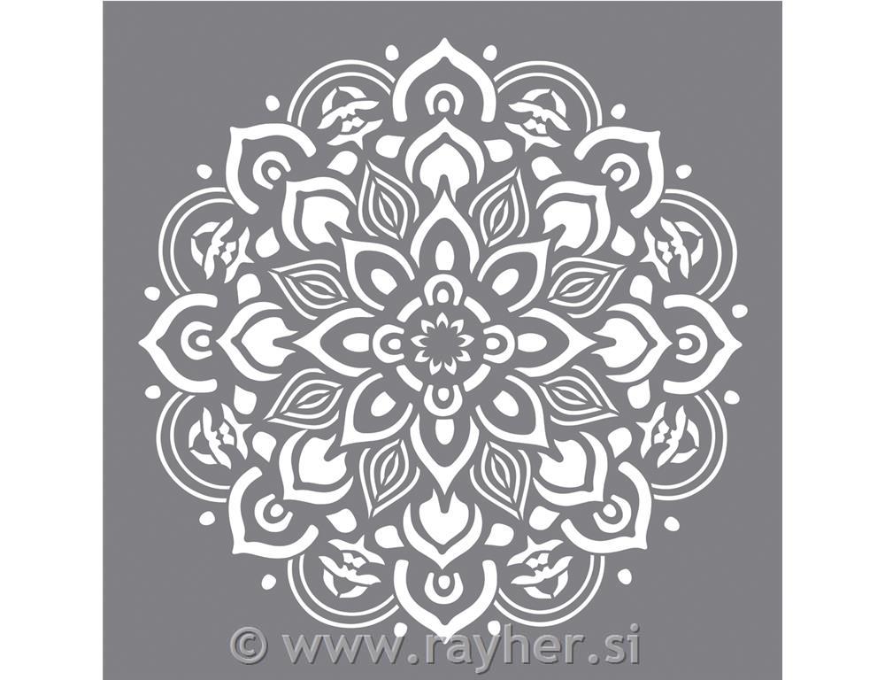 Stencil Mandala, 30.5x30.5cm, 1pc
