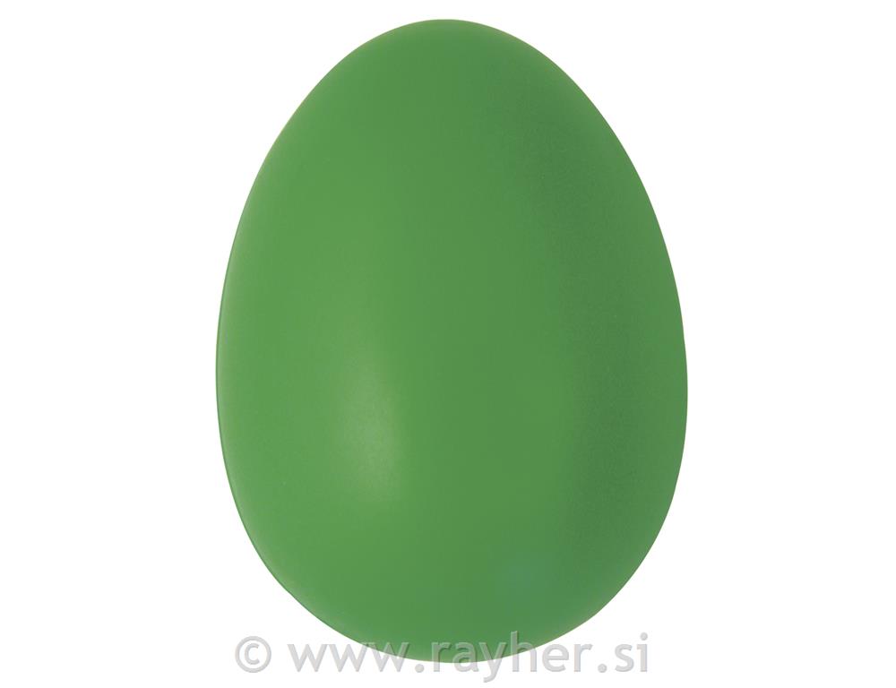 Plastično jajce, 6 cm, zeleno