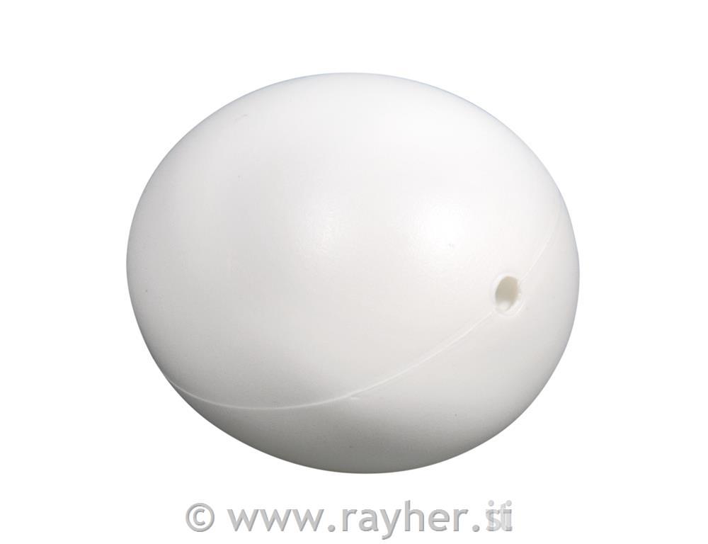 Plastic-eggs, 4,5 cm, tap-bag. 12 pc