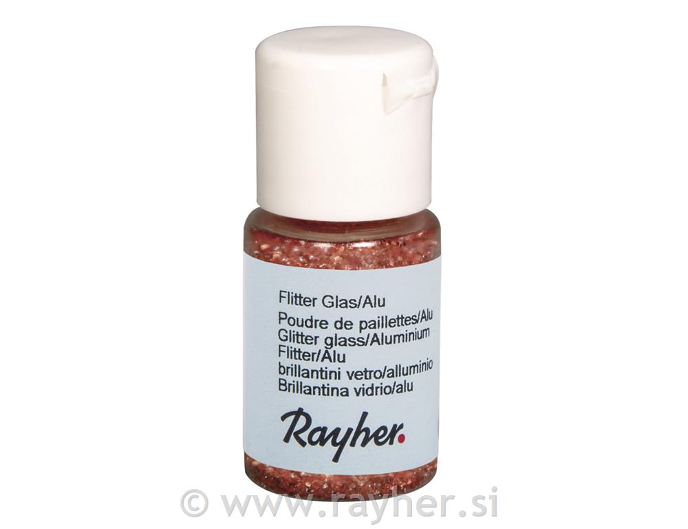 Šljokice Alu, terakota, 10 ml