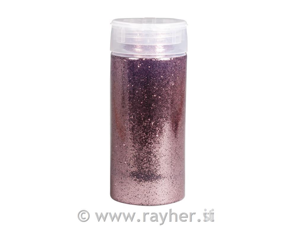 Bleščice, svetlo pink, 110 g, PET