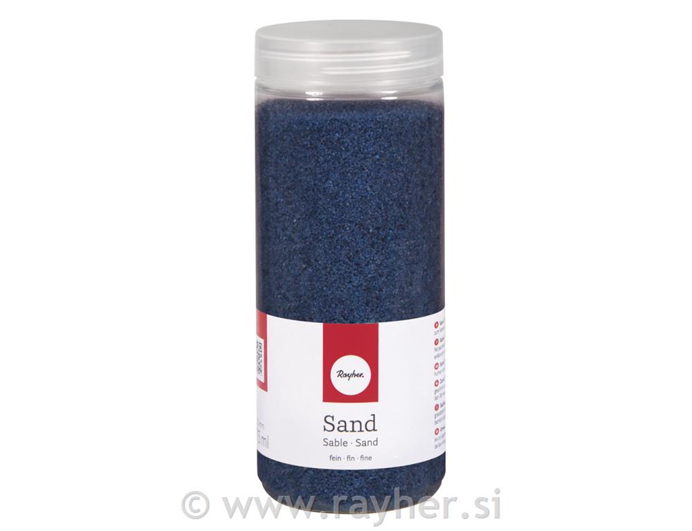 Pijesak, fini, kraljevski plavi, 0.1-0.3mm, 800g