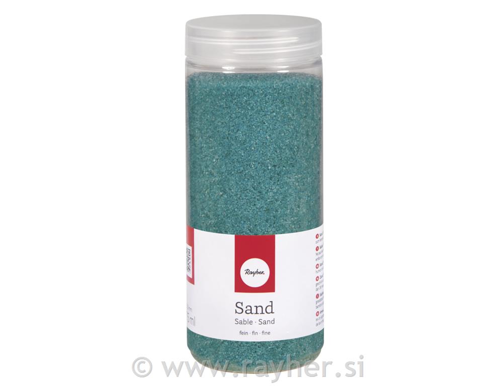 Pijesak, fino, tirkizno, 0,1-0,3 mm, 820g
