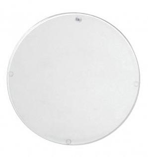 Plastični disk, proziran, okrugli, 120 mm o, pojedinačan.
